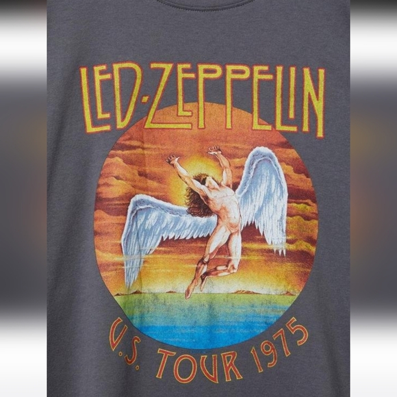 NWT Torrid Led Zeppelin Oversized Graphic T-Shirt - Picture 4 of 9